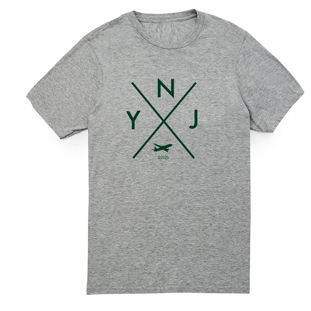 New York Football Vintage Gray shirt
